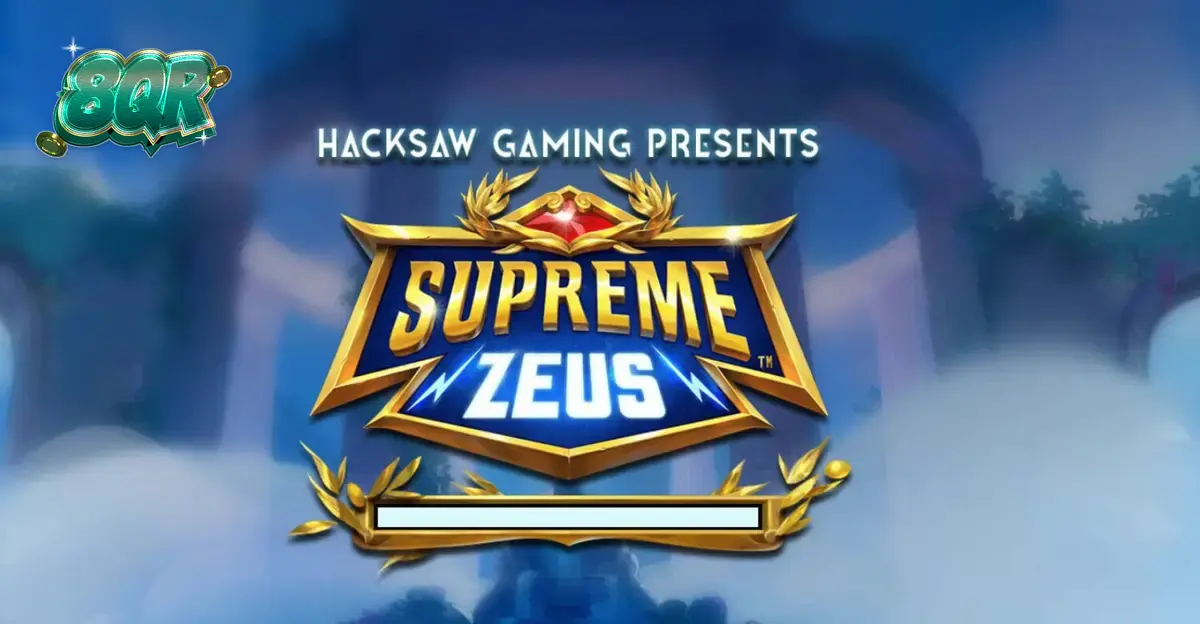 Supreme Zeus slot game interface featuring Greek mythology theme